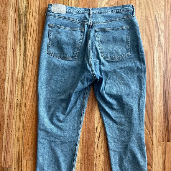 Everlane Original Cheeky Jean stone washed cropped Size 32 - Picture 3 of 8
